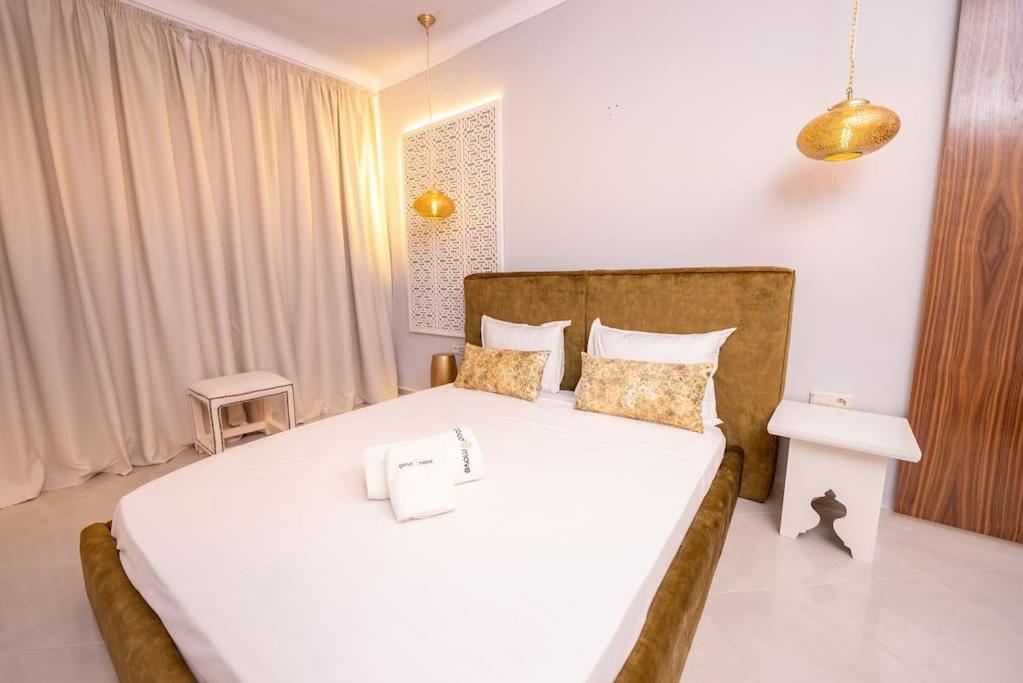 Tradition Meets Modern: 2Br Flat In Rabat Hassan Exteriör bild
